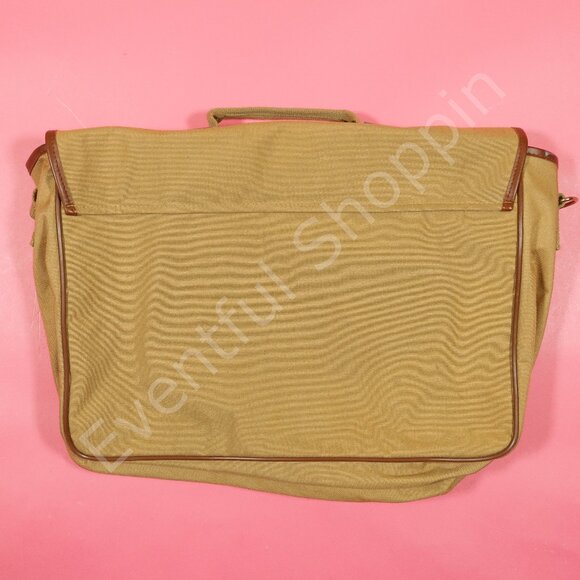 Vintage 1990s Ralph Lauren Messenger Bag in Tan / Brown - Picture 2 of 7